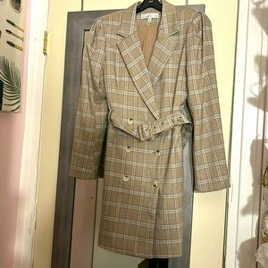 Adelyn Rae belted blazer dress